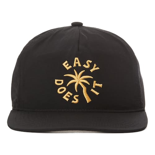 laydown image of Easy Does It Snapback Hat