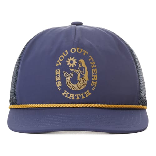 laydown image of Siren Snapback Trucker Hat
