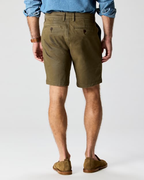 on model image of 365 Chino Short - 9"
