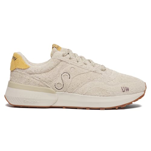 laydown image of Universal Works x Jazz NXT Sneaker