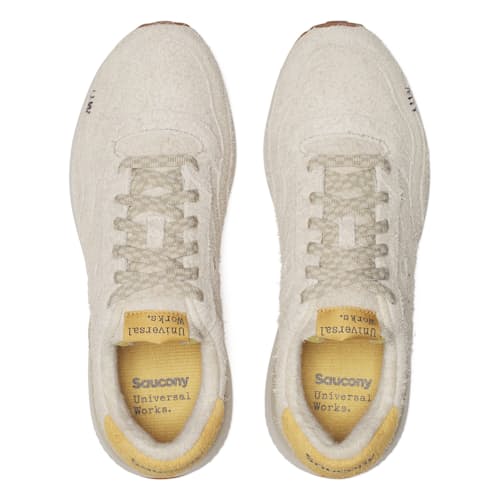 laydown image of Universal Works x Jazz NXT Sneaker