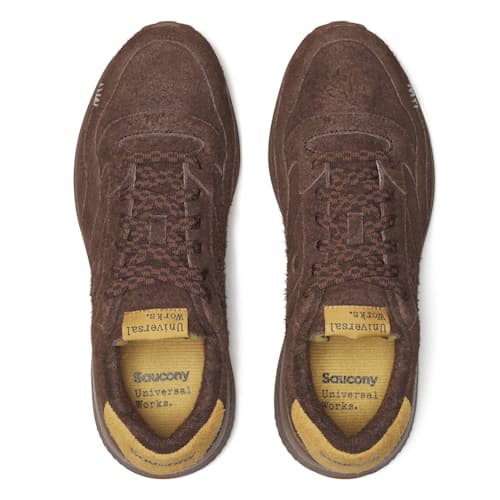 laydown image of Universal Works x Jazz NXT Sneaker