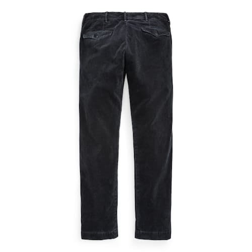 laydown image of Officer's Corduroy Straight Fit Chino Pant