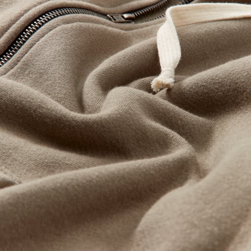 laydown detail image of Vintage Wash Full-Zip Sweatshirt