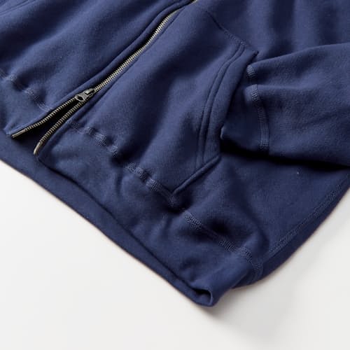 laydown detail image of Vintage Wash Full-Zip Sweatshirt