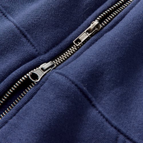 laydown detail image of Vintage Wash Full-Zip Sweatshirt