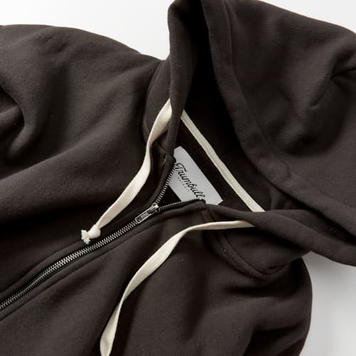 laydown detail image of Vintage Wash Full-Zip Sweatshirt