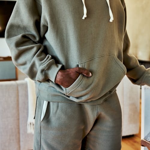 lifestyle image of Vintage Wash Pullover Sweatshirt