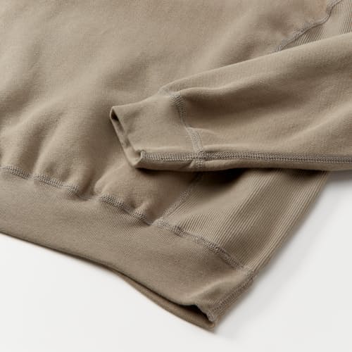 laydown detail image of Vintage Wash Quarter-Zip Sweatshirt