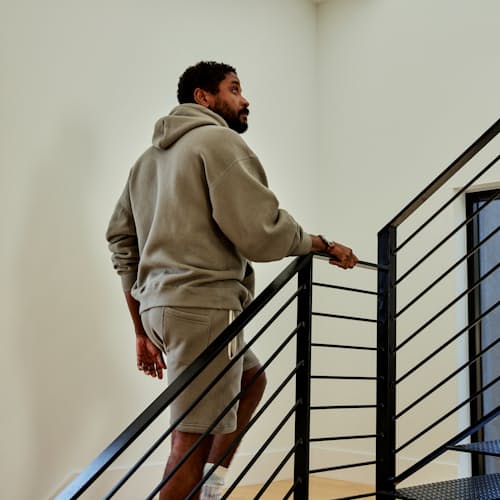 lifestyle image of Vintage Wash Sweatshort - 7"