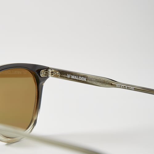 laydown detail image of Woods Sunglasses - Polarized