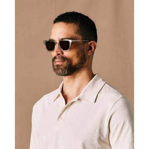 on model image of Passage Sunglasses - Polarized