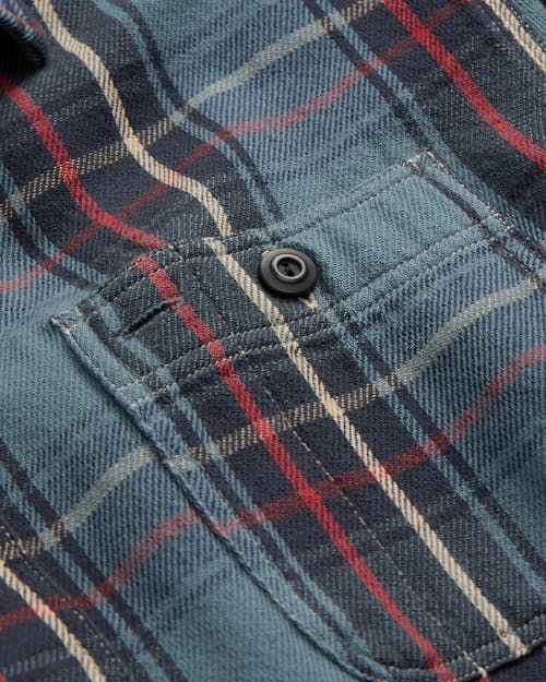 laydown detail image of Farrell Workshirt
