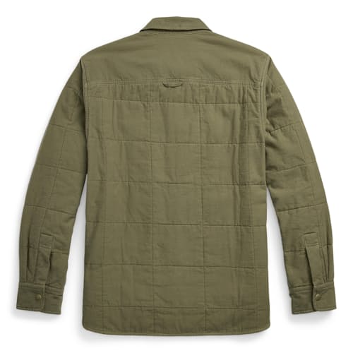laydown image of Mountaineer Quilted Shirt Jacket