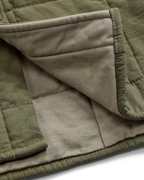 laydown detail image of Mountaineer Quilted Shirt Jacket