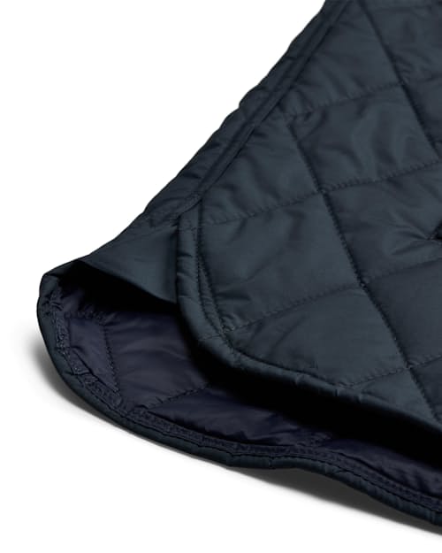 laydown detail image of Knox Recycled Quilted Shirt Jacket