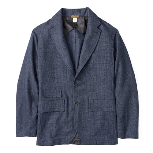 laydown image of Wool Blend Blazer