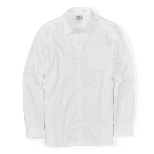 laydown image of Slim Fit Oxford Dress Shirt