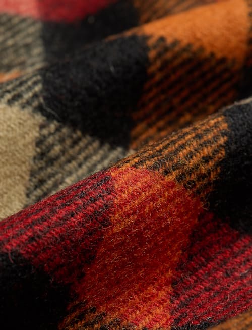 laydown detail image of Mason Wool Blend Overshirt