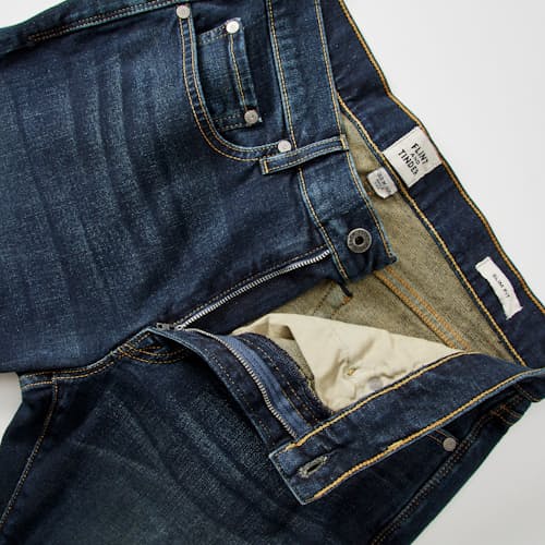 laydown detail image of All-American Stretch Denim - HB Slim