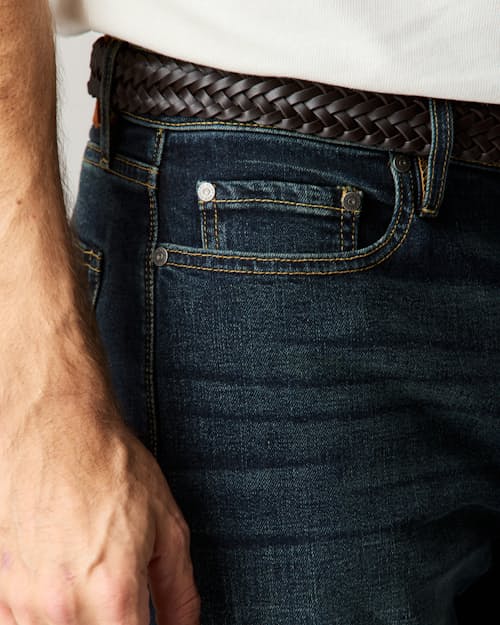 lifestyle image of All-American Stretch Denim - HB Athletic Tapered