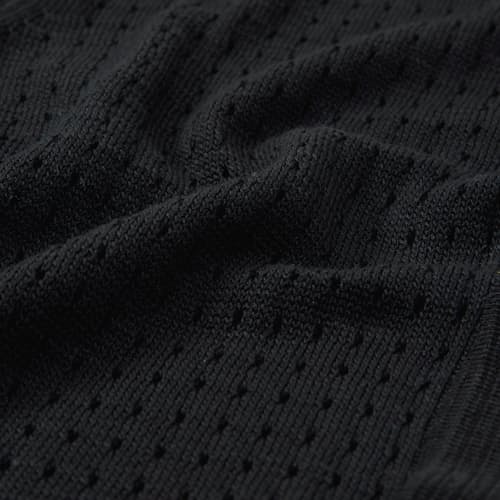 laydown detail image of Pointelle Button Down Polo