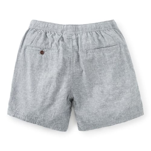 laydown image of Isaiah Cotton Linen Local Short - 7"