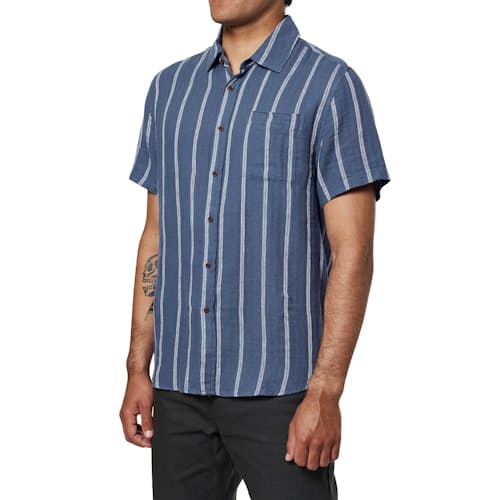 on model image of Alan Short Sleeve Shirt