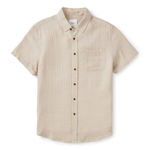 laydown image of Alan Short Sleeve Shirt