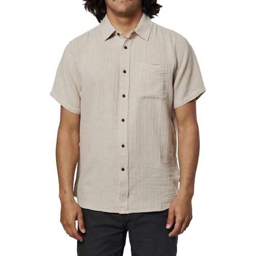on model image of Alan Short Sleeve Shirt