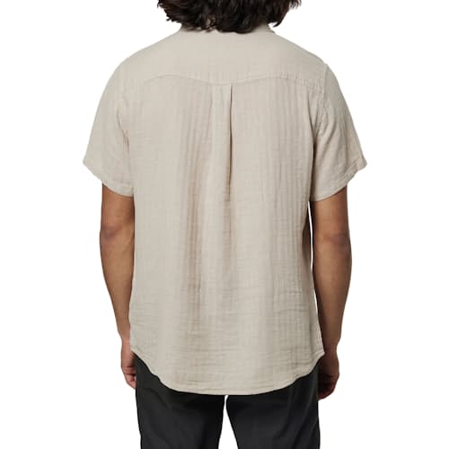 on model image of Alan Short Sleeve Shirt
