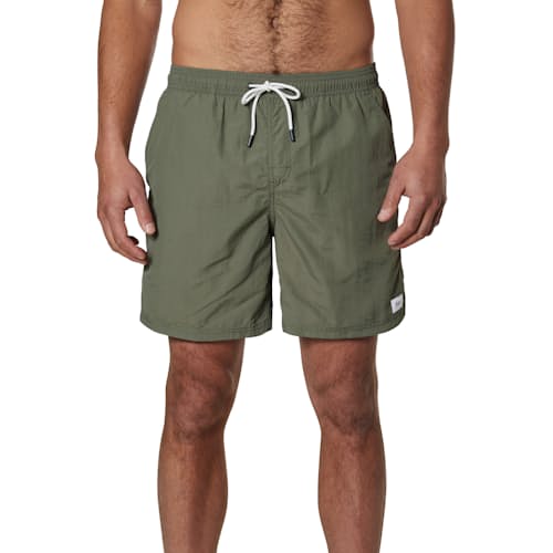 on model image of Volley Swim Trunks