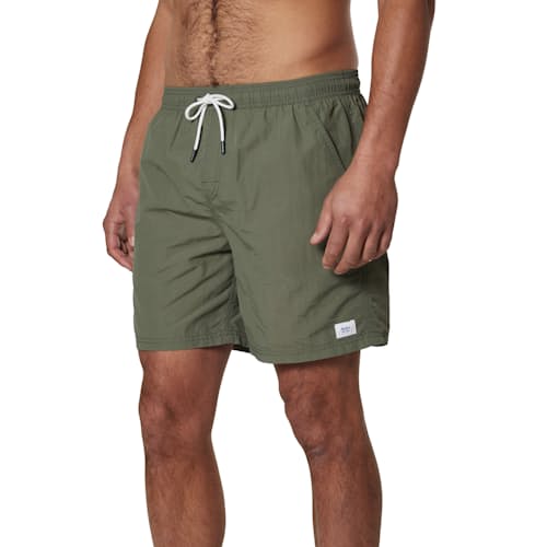 on model image of Volley Swim Trunks