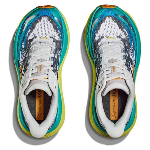 laydown image of Stinson 7 Trail Running Sneaker