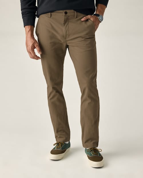 on model image of 365 Chino Pant - HB Slim