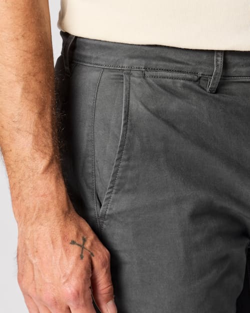 on model image of 365 Chino Pant - HB Slim