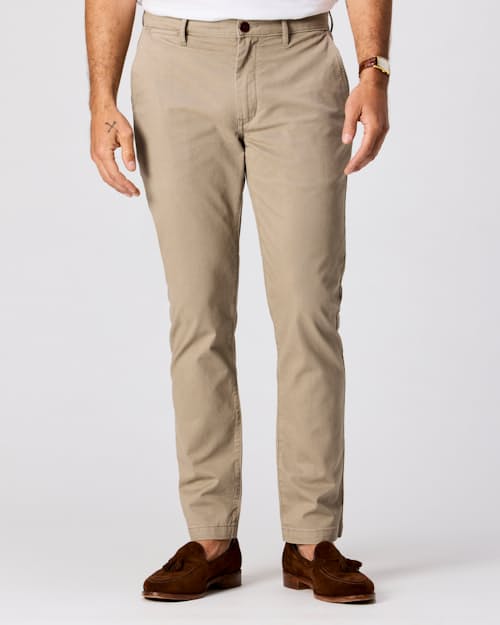 on model image of 365 Chino Pant - HB Slim