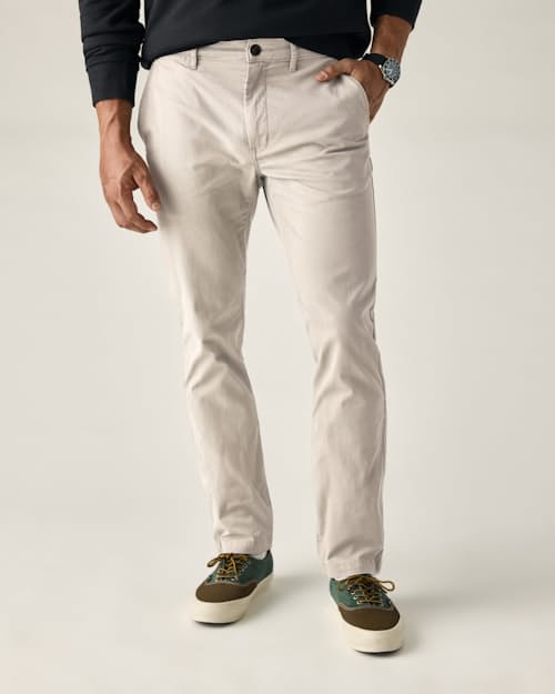 on model image of 365 Chino Pant - HB Slim