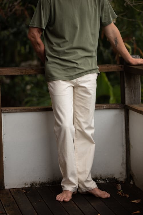 lifestyle image of Classic Straight Fatigue Pant