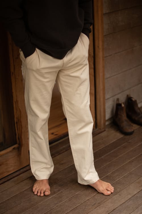 lifestyle image of Classic Straight Fatigue Pant