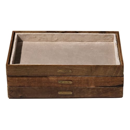 laydown image of Stackable Jewelry Tray