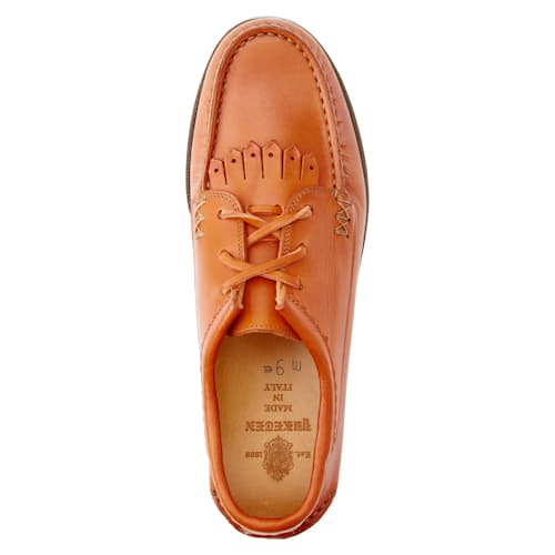 laydown image of Italian Blucher With Camp Sole