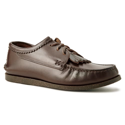 laydown image of Italian Blucher With Camp Sole