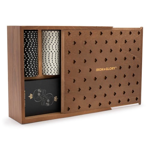 laydown image of Dead Man's Hand Poker Set