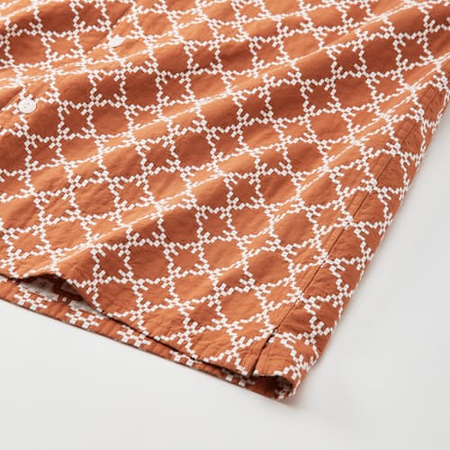 laydown detail image of Dobby Camp Collar Shirt