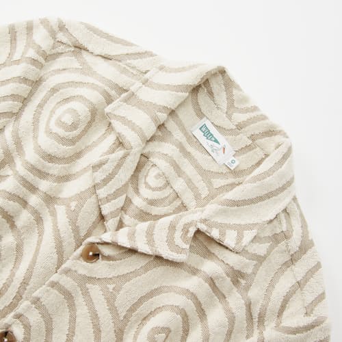 laydown detail image of Cabana Terry Short Sleeve Shirt