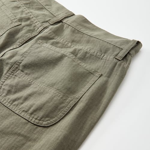 laydown detail image of Linen Ripstop Mill Pant