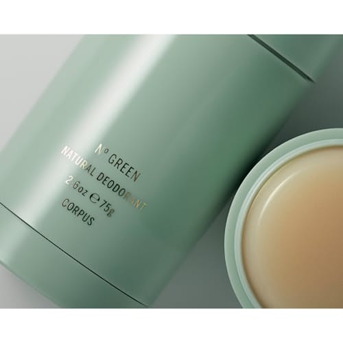 laydown image of N° Green Natural Deodorant