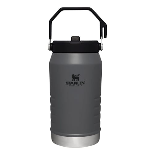 laydown image of IceFlow Flip Straw Jug - 64oz
