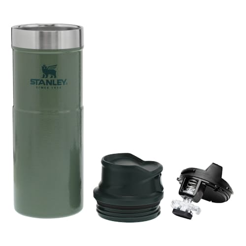 laydown image of Trigger Action Travel Mug - 16oz
